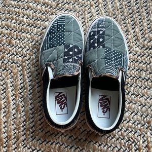 Vans slip on sneakers
